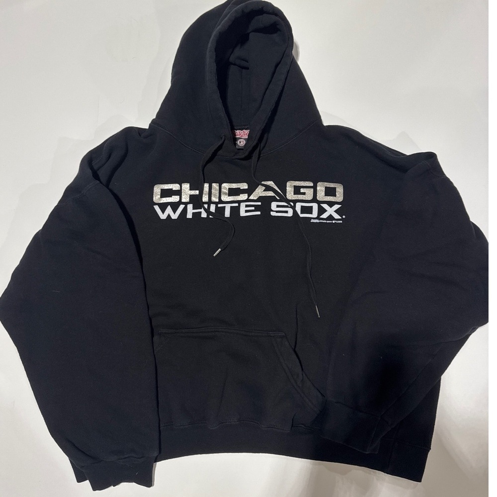 Stitches Chicago White Sox Hoodie MLB Baseball Pullover Sweatshirt XL